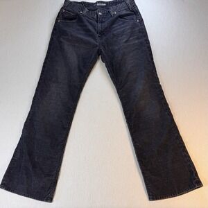 Vintage XRAY Jeans Men Size 36 Corduroy Casual Pants Y2K Streetwear Grunge Flare